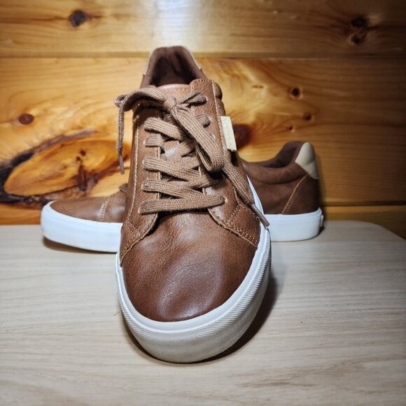 Nautica Brown Shoes Size 9.5 Casual Brown Leather Mens Size 9.5 - Picture 2 of 8